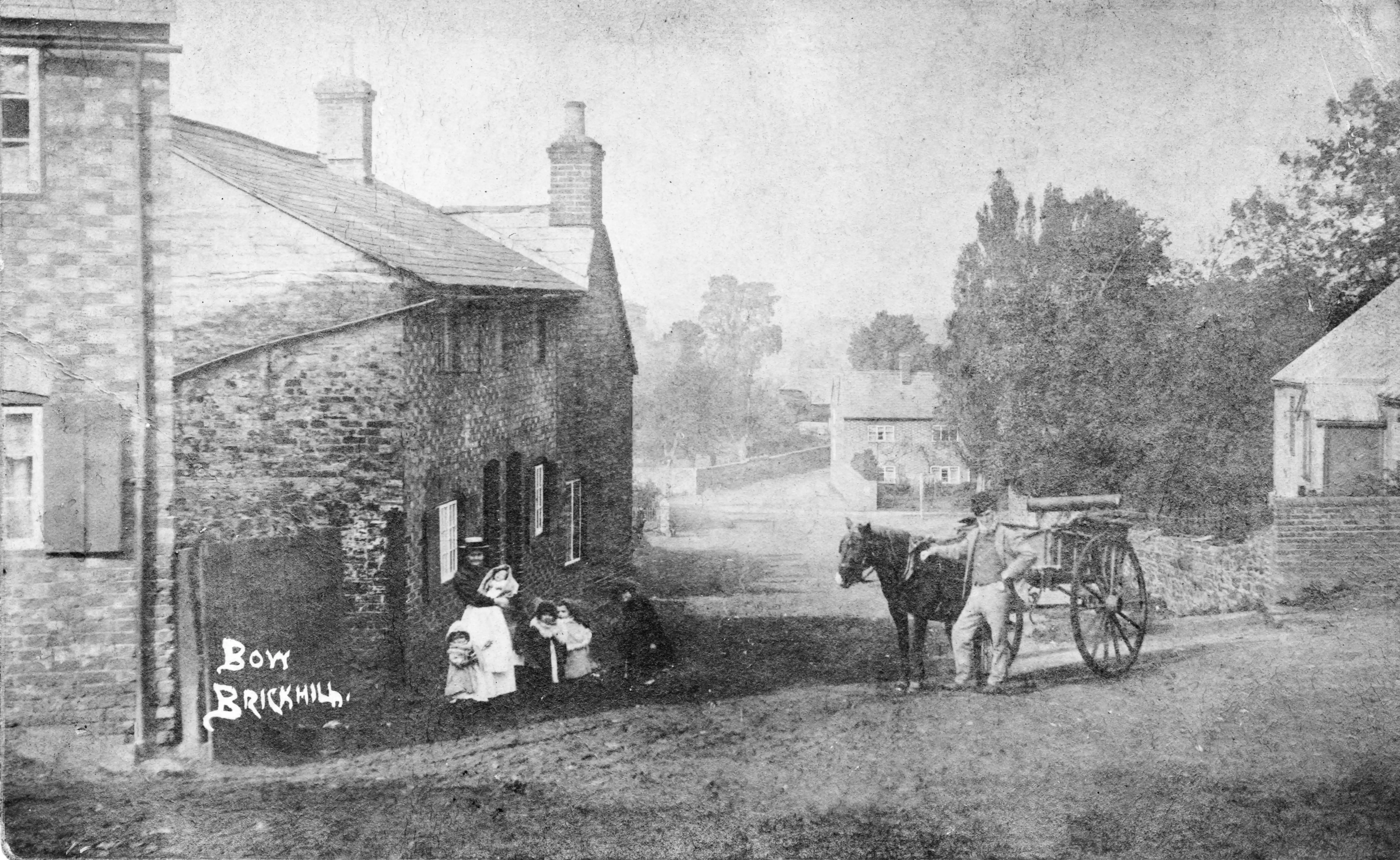 Original hall in 1898.